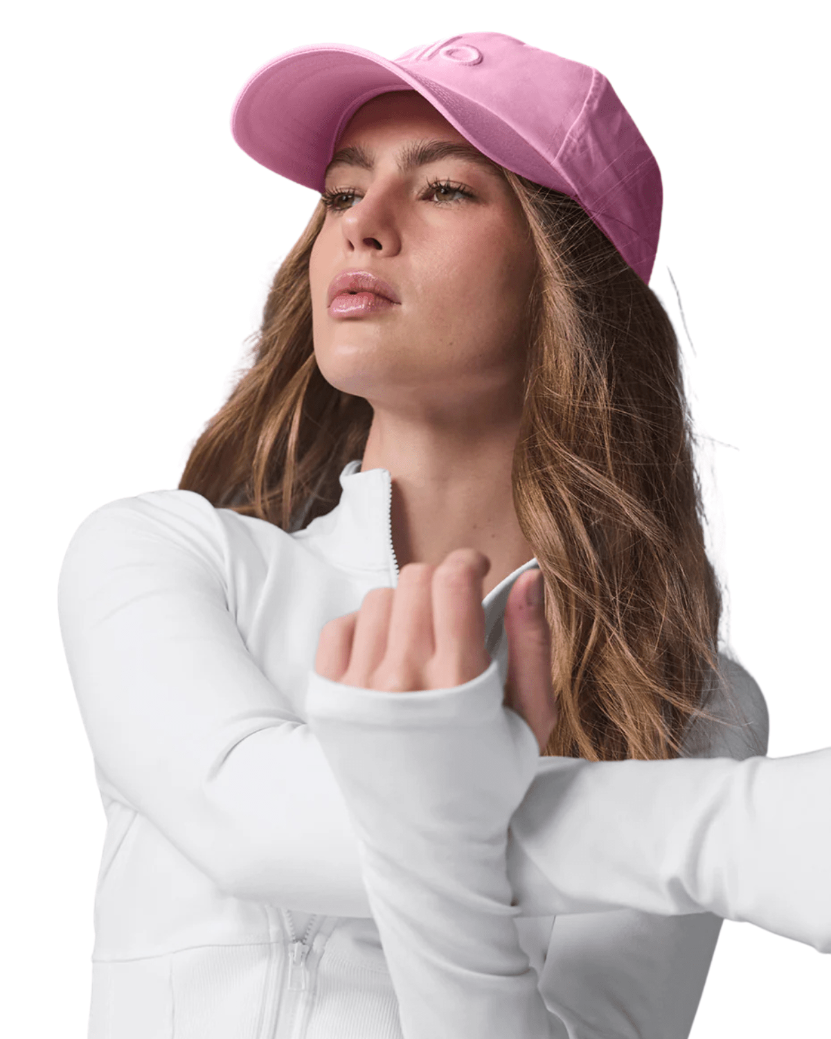 Jaqueta Alo Yoga Airbrush Corset Full Zip White Branco - Alo Yoga - w4527r - 1