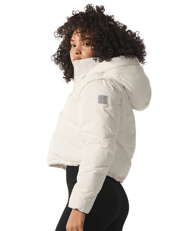 Jaqueta Alo Yoga Glacier Puffer Ivory Creme