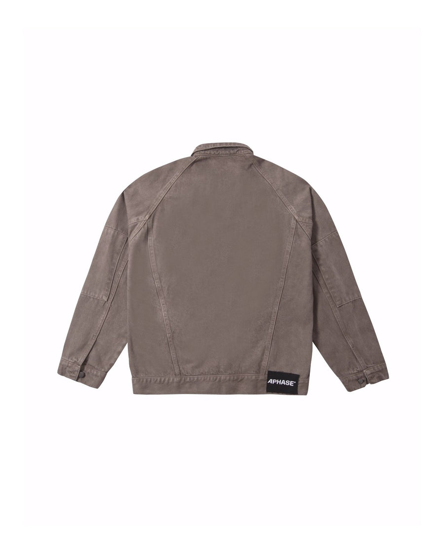 Vista lateral Jaqueta Aphase Dusty - Stoned Beige Bege