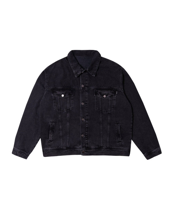 Jaqueta Aphase Relaxed Denim- Black Preto em preto original na LK Sneakers