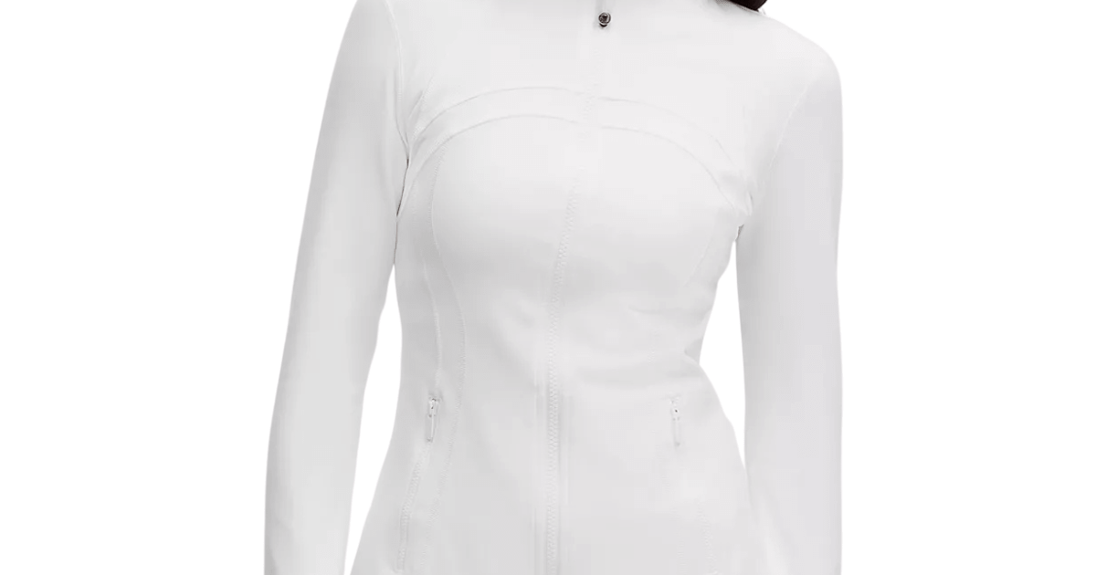 Jaqueta Lululemon Define Luon White Branco | LK Sneakers