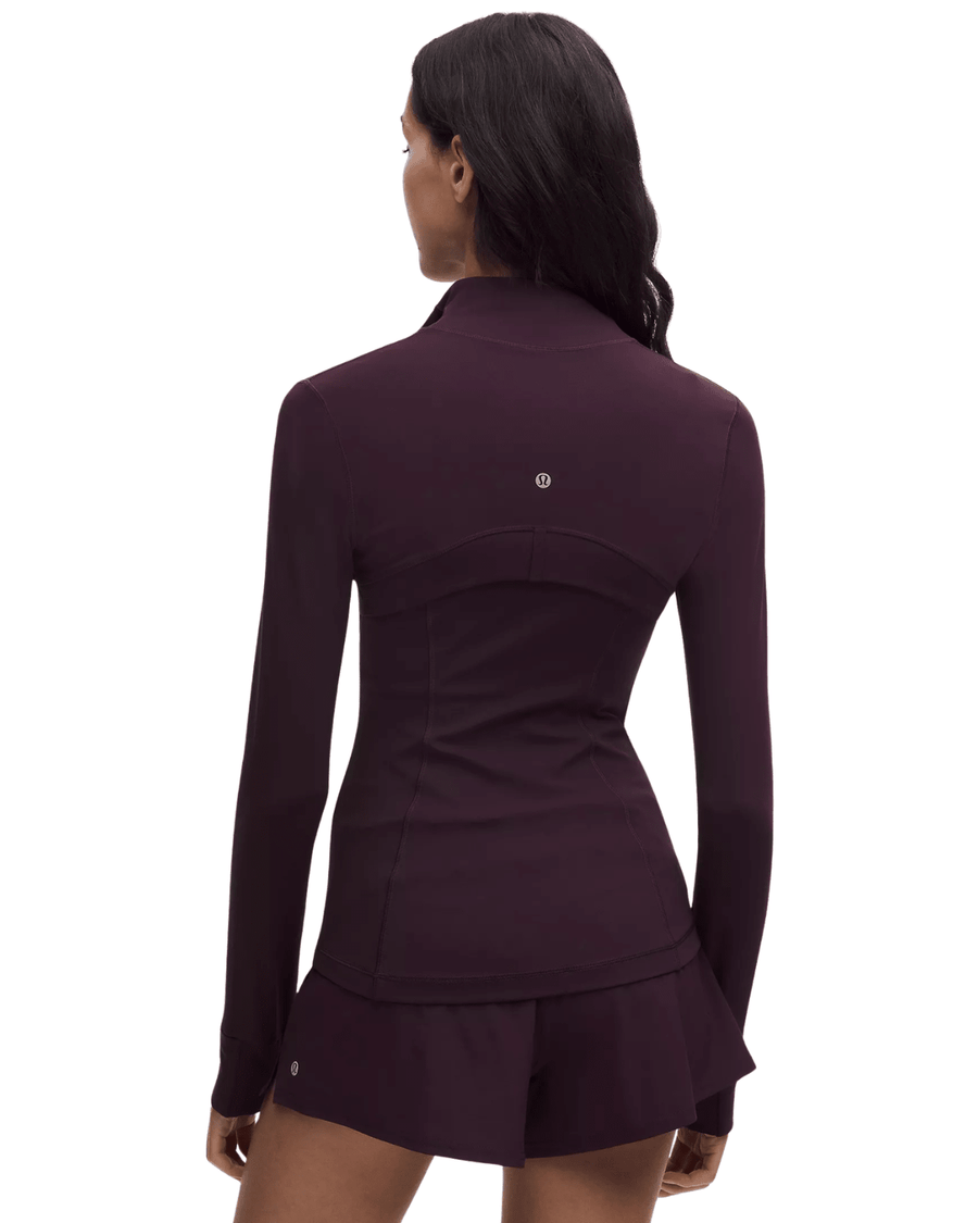 Jaqueta Lululemon Define Nulu Black Plum/Gold Roxo