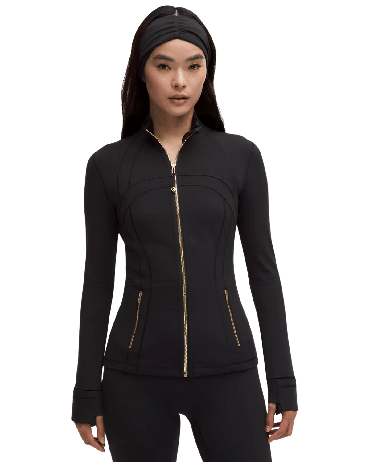 Jaqueta Lululemon Define Nulu Black/Gold Preto