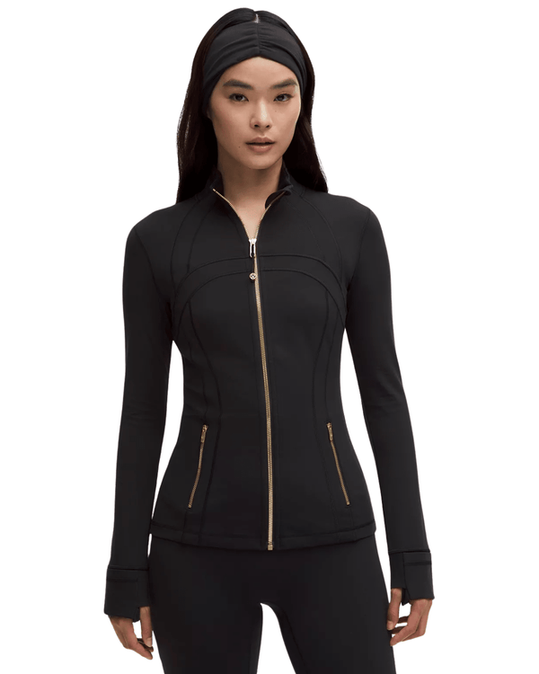 Jaqueta Lululemon Define Nulu Black/Gold Preto