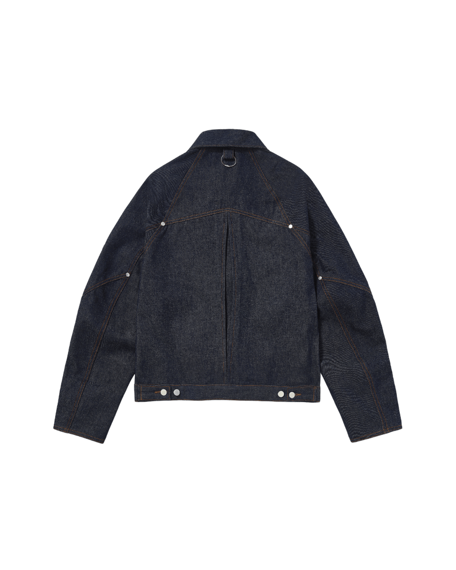 Vista lateral Jaqueta Pace Thenim Raw Jeans