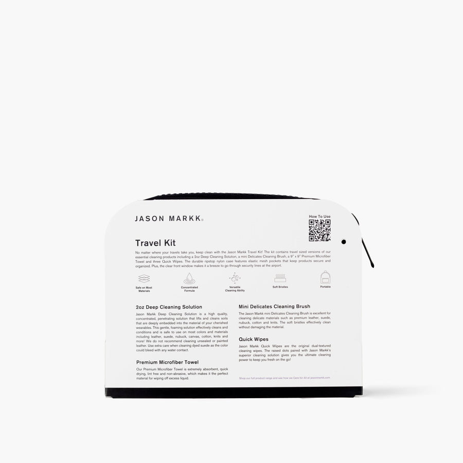 Vista traseira Jason Markk Travel Shoe Cleaning Kit