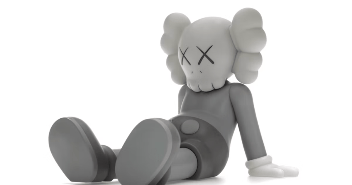 新品未開封 KAWS HOLIDAY KOREA フィギュア KAWS Holiday Taipei Vinyl Figure Grey Toy Art Cinza por R$ 7.999