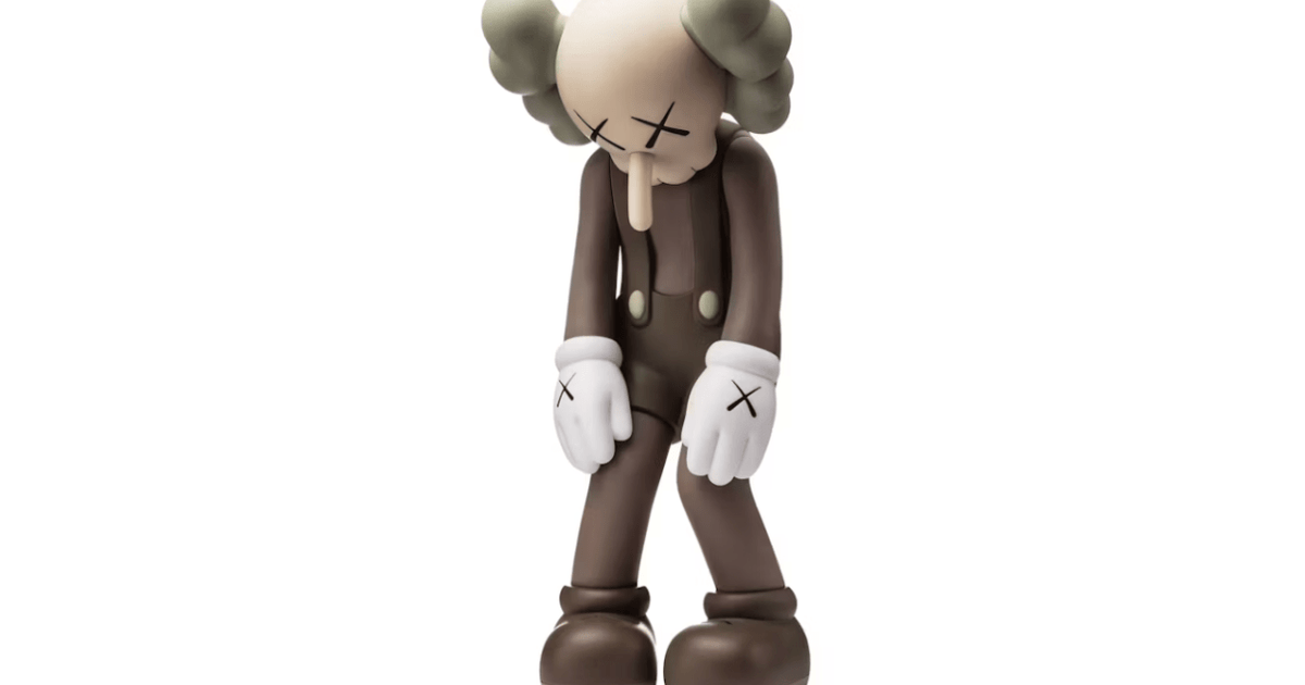 KAWS Small Lie Companion Vinyl Figure Brown | LK Sneakers