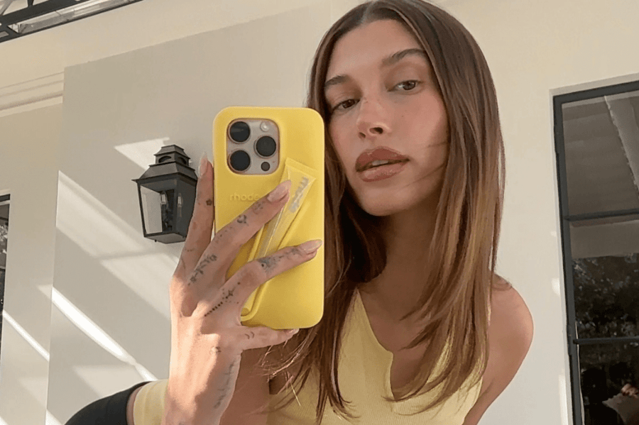Lip Case Rhode By Hailey Bieber Limited Edition Shade Amarelo por
