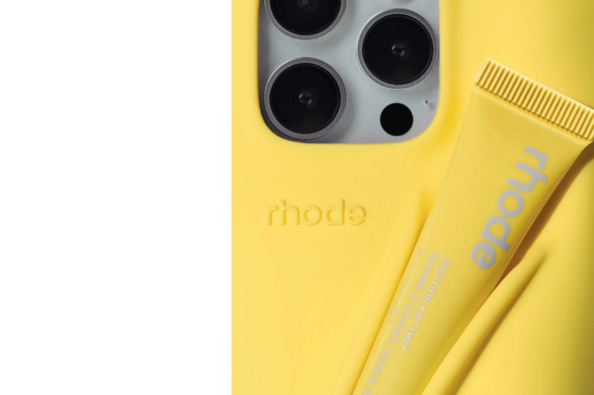 Lip Case Rhode By Hailey Bieber Limited Edition Shade Amarelo por