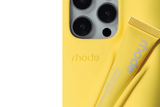 Vista traseira Lip Case Rhode By Hailey Bieber Limited Edition Shade Amarelo