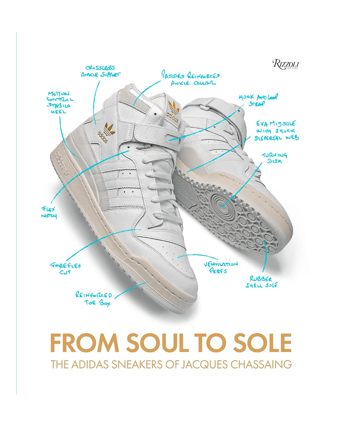 Livro Rizzoli From Soul to Sole: The Adidas Sneakers of Jacques Chassaing - Rizzoli - 9780847872657