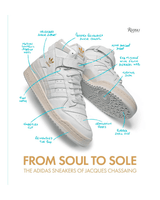 Livro Rizzoli From Soul to Sole: The Adidas Sneakers of Jacques Chassaing original na LK Sneakers