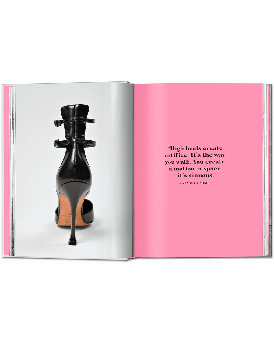 Vista lateral Livro Taschen Shoes A–Z: The Collection of The Museum at FIT