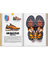 Vista do solado Livro Taschen The Ultimate Sneaker Book
