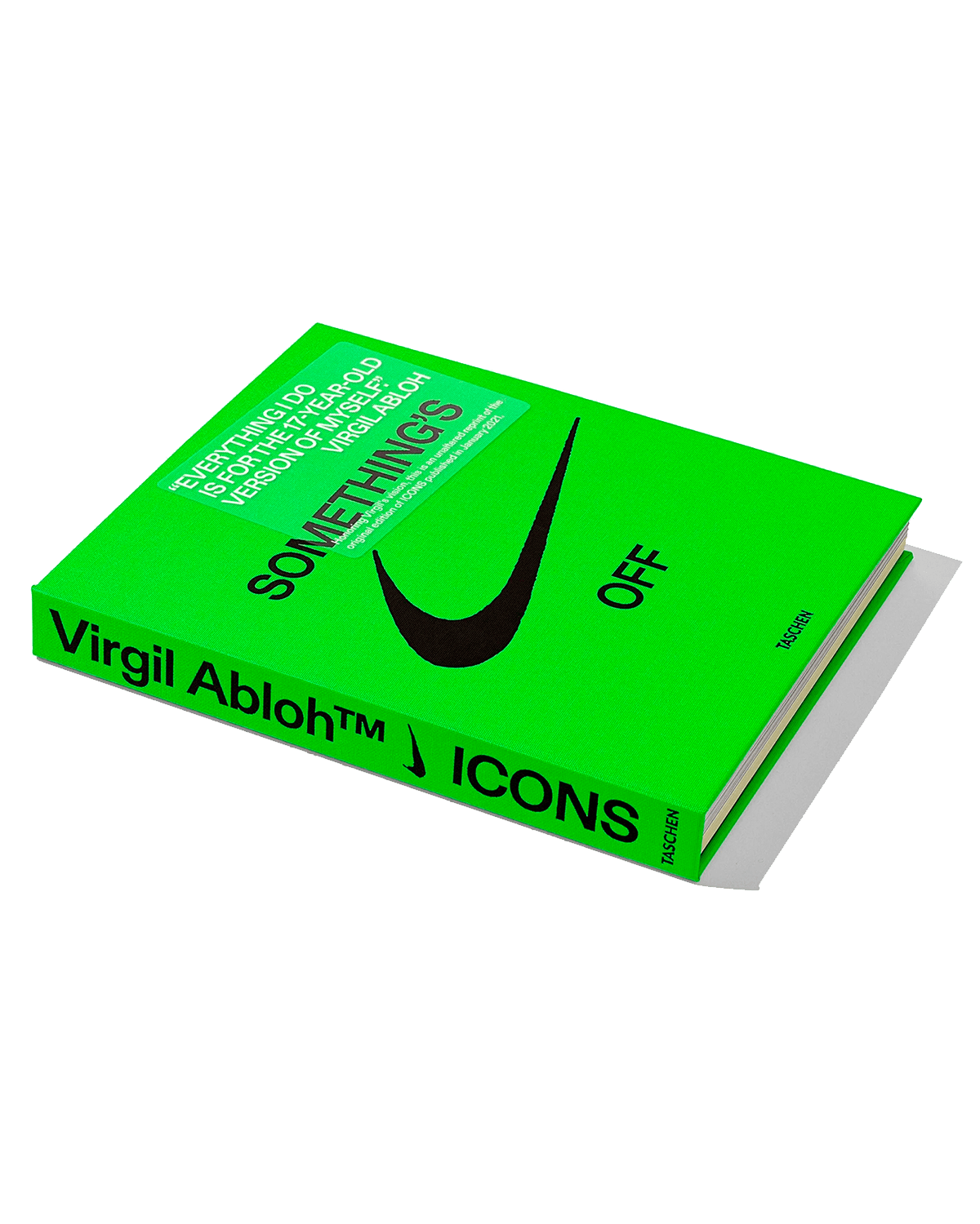 Livro Taschen Virgil Abloh Nike ICONS - Taschen - 9783836585095