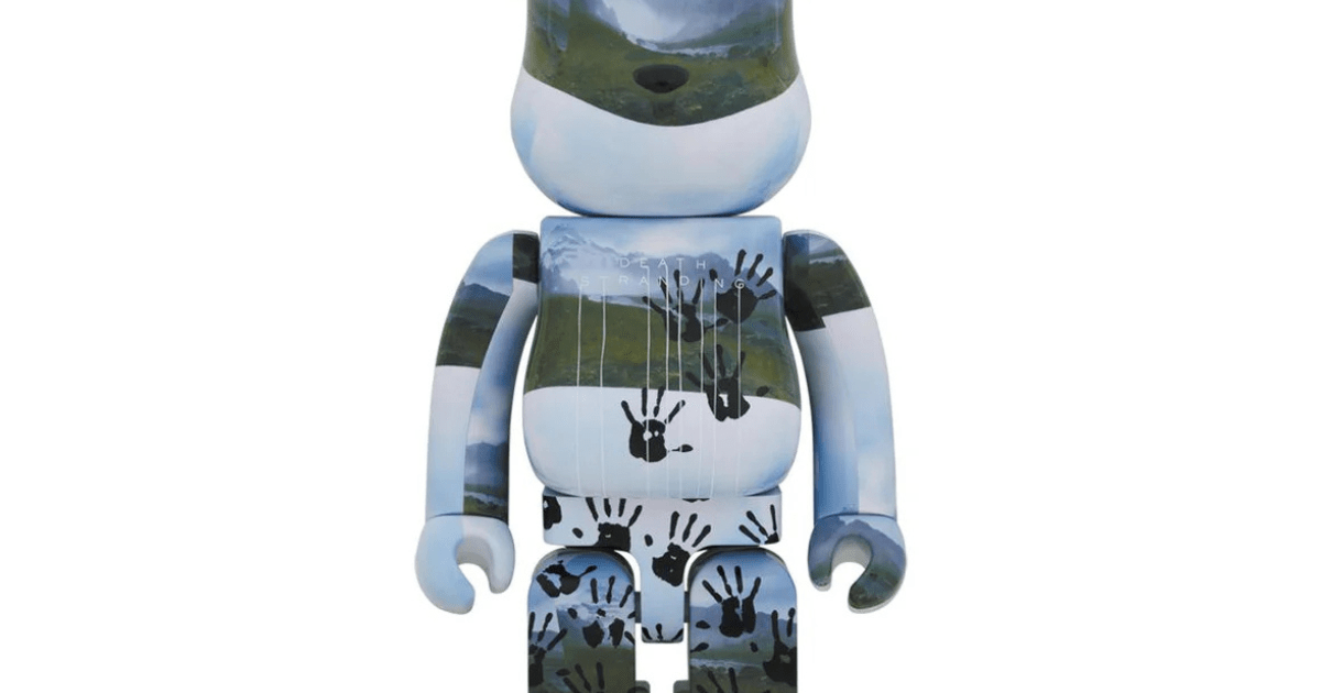 MEDICOM TOY - Bearbrick Death Stranding 1000% Toy Art Multi-Color