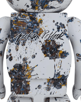 Vista lateral MEDICOM TOY - Bearbrick Jackson Pollock Studio (Splash) 1000% Toy Art Multi-Color