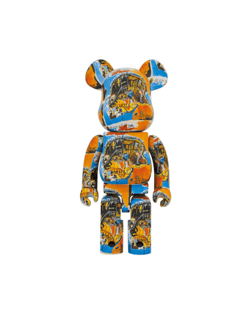MEDICOM TOY - Bearbrick Jean - Michel Basquiat #10 1000% Toy Art Multi - Color - Medicom Toy - MTB5