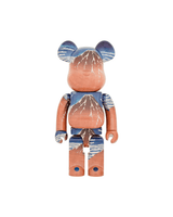 MEDICOM TOY - Bearbrick Katsushika Hokusai (Thirty-six Views of Tomitake, Fine Wind, Clear Morning) 1000% Toy Art Multi- original na LK Sneakers