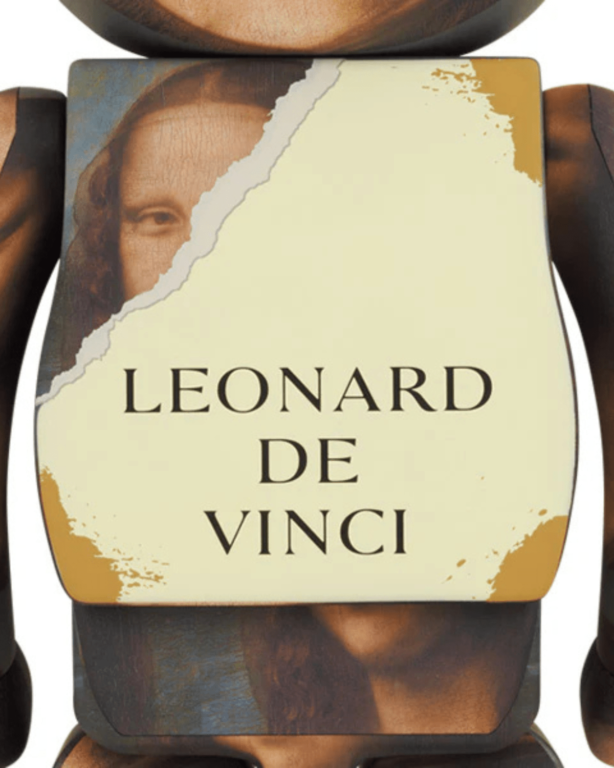 MEDICOM TOY - Bearbrick Leonardo De Vinci Mona Lisa 1000% Toy Art
