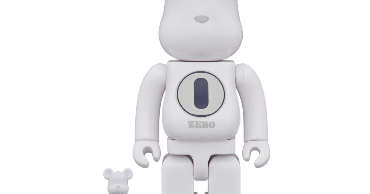 MEDICOM TOY - Bearbrick ROBERT INDIANA x fragmentdesign 100% & 400