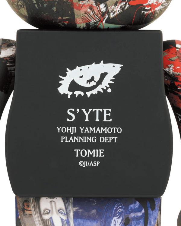 MEDICOM TOY - Bearbrick x S'YTE x Junji Ito Tomie 1000% Toy Art Multi-Color