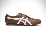 Tênis Onitsuka Tiger Mexico 66 Brown Storm White — lateral