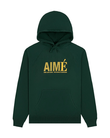 Moletom Aimé Leon Dore Market Hoodie Pine Groove Verde - Aimé Leon Dore - 