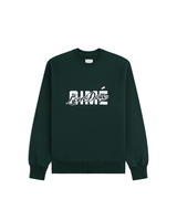 Moletom Aimé Leon Dore Overlay Logo Crewneck Sweatshirt Verde