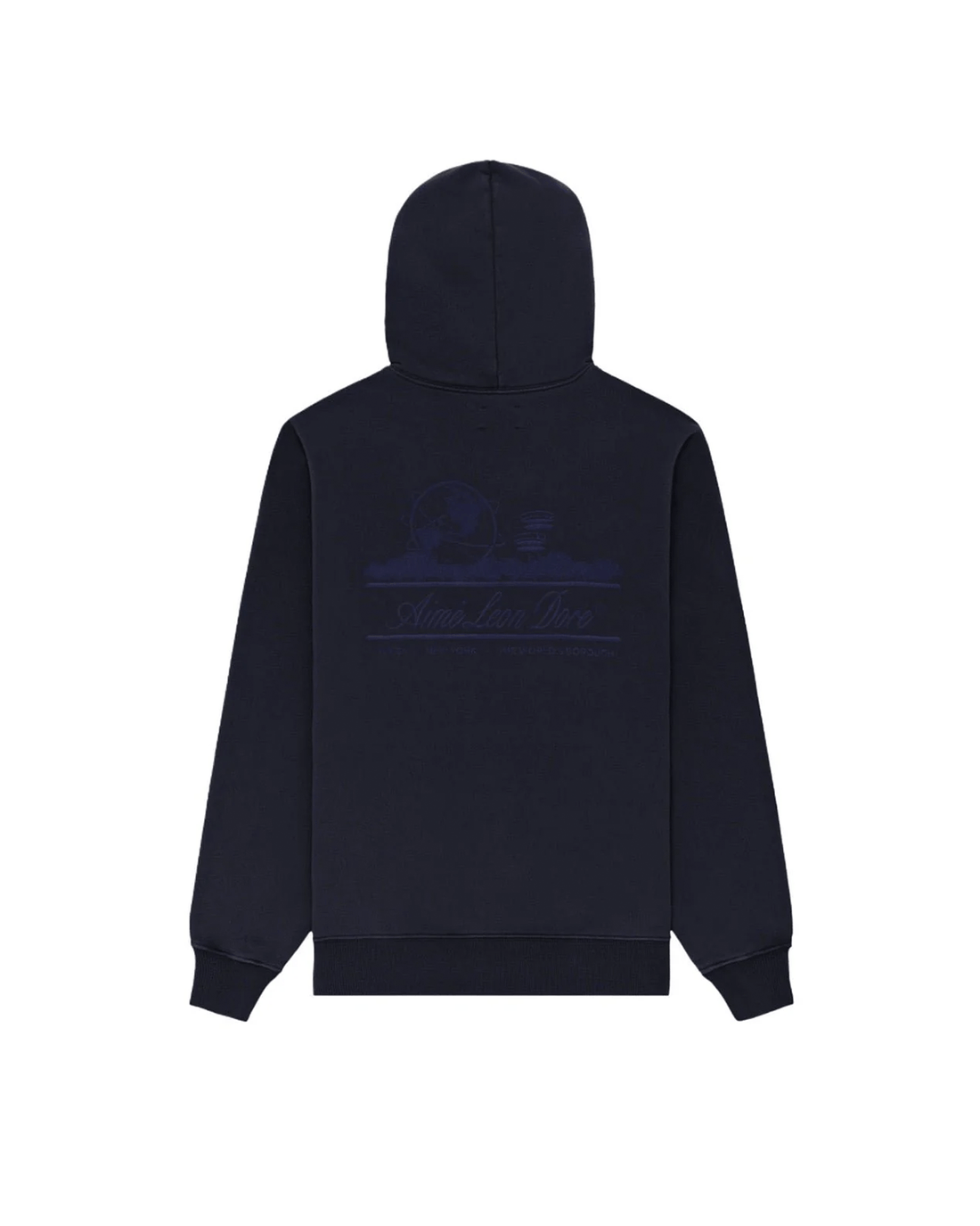 Moletom Aimé Leon Dore Total Unisphere Azul Marinho - Moletom - Aimé Leon Dore - FW24CH002