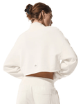 Moletom Alo Yoga Cropped Serenity Coverup Ivory Off White - Moletom - Alo Yoga - 