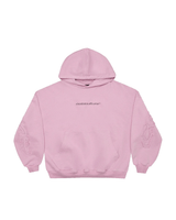 Moletom Cold Culture Distress Curved Pink Rosa em rosa original na LK Sneakers