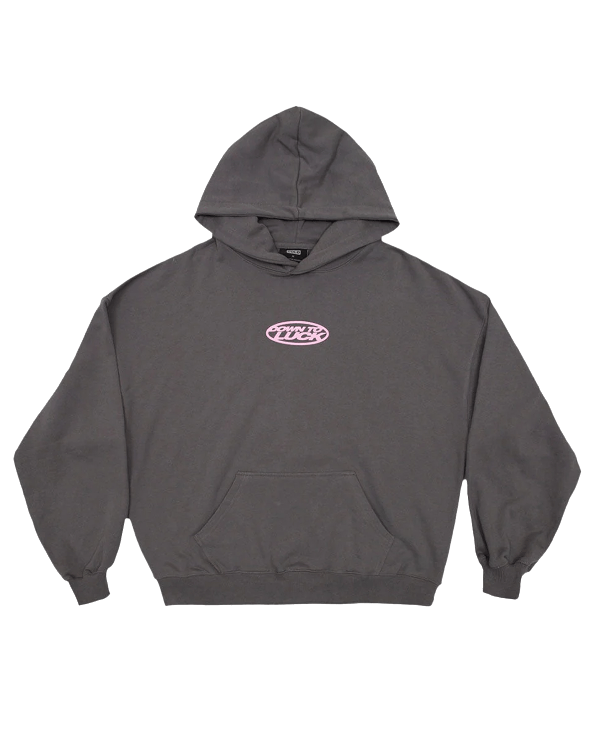 Moletom Cold Culture Down To Luck Smoke Grey Cinza - Cold Culture - 