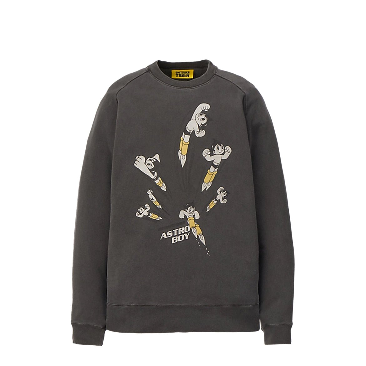 Moletom Crewneck Onitsuka Tiger x Astroboy Graphic Cinza