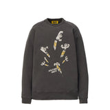 Moletom Crewneck Onitsuka Tiger x Astroboy Graphic Cinza em cinza original na LK Sneakers
