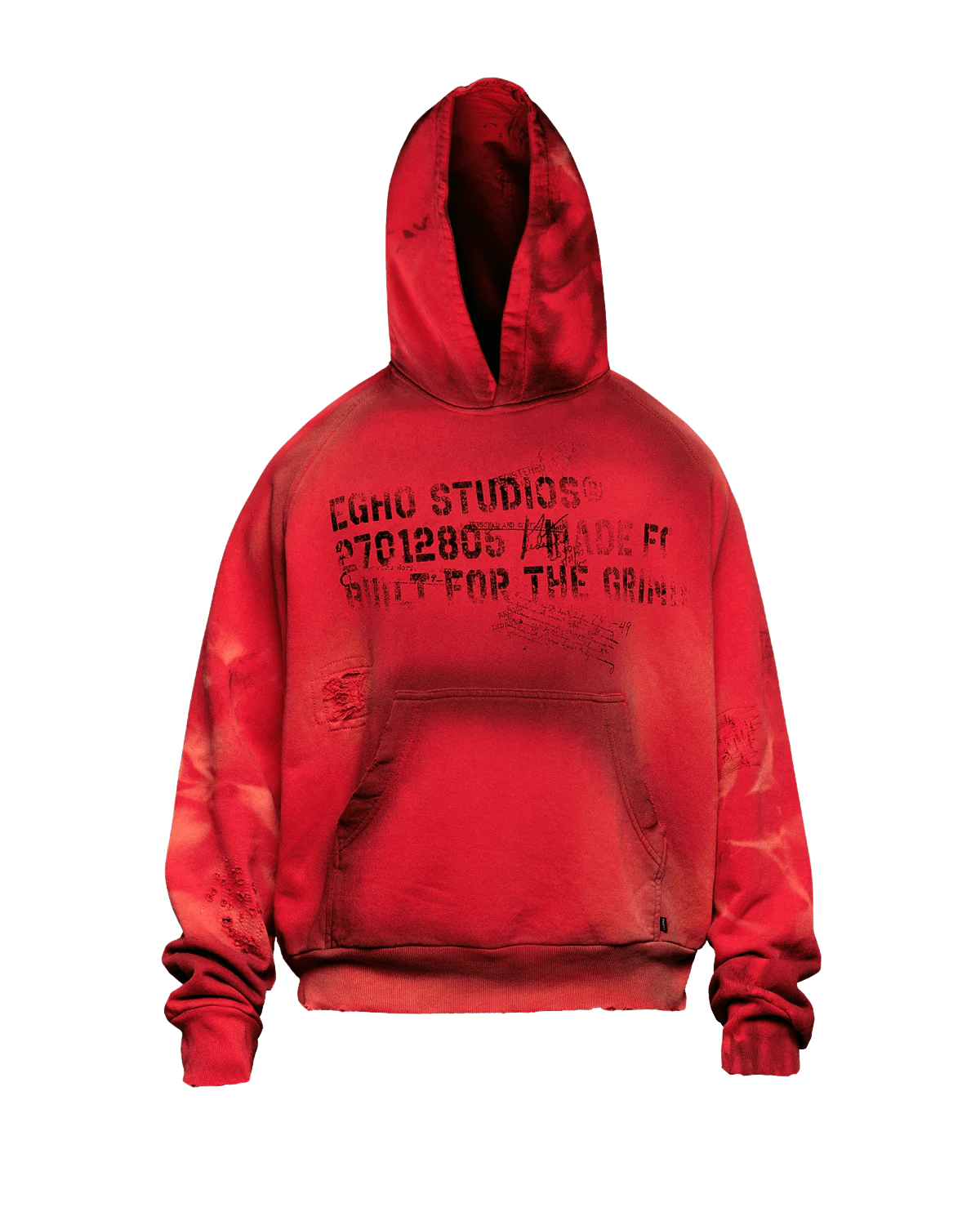 Moletom Egho Studios Grind Vermelho - Egho Studios - EGST02 - 1