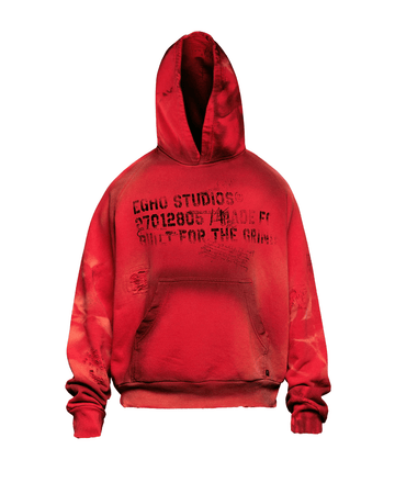Moletom Egho Studios Grind Vermelho - Egho Studios - EGST02 - 1