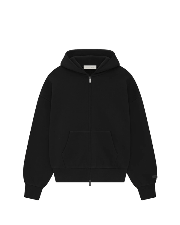 Moletom Fear Of God Essentials Classic Full Zip-Up Jet Black Preto
