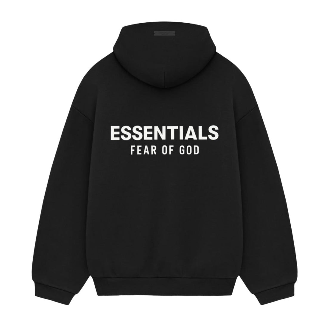 Moletom Fear of God Essentials Fleece Black Preto - Essentials - FOG3