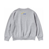 Vista lateral Moletom KAWS x Uniqlo Warhol Graphic 472951 Cinza