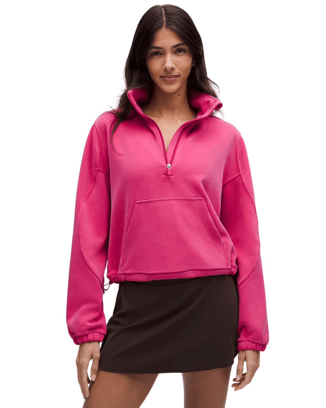 Moletom Lululemon Brushed Softstreme Half Zip - Lululemon - 11680498 - 1