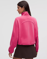 Vista traseira Moletom Lululemon Brushed Softstreme Half Zip