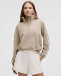 Moletom Lululemon Brushed Softstreme Half Zip - Lululemon - 11680498 - 21