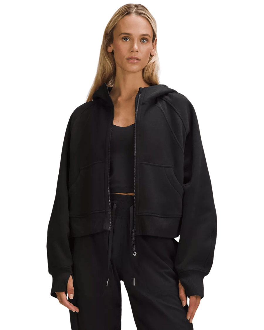 Vista frontal Moletom Lululemon Scuba Oversized Full-Zip