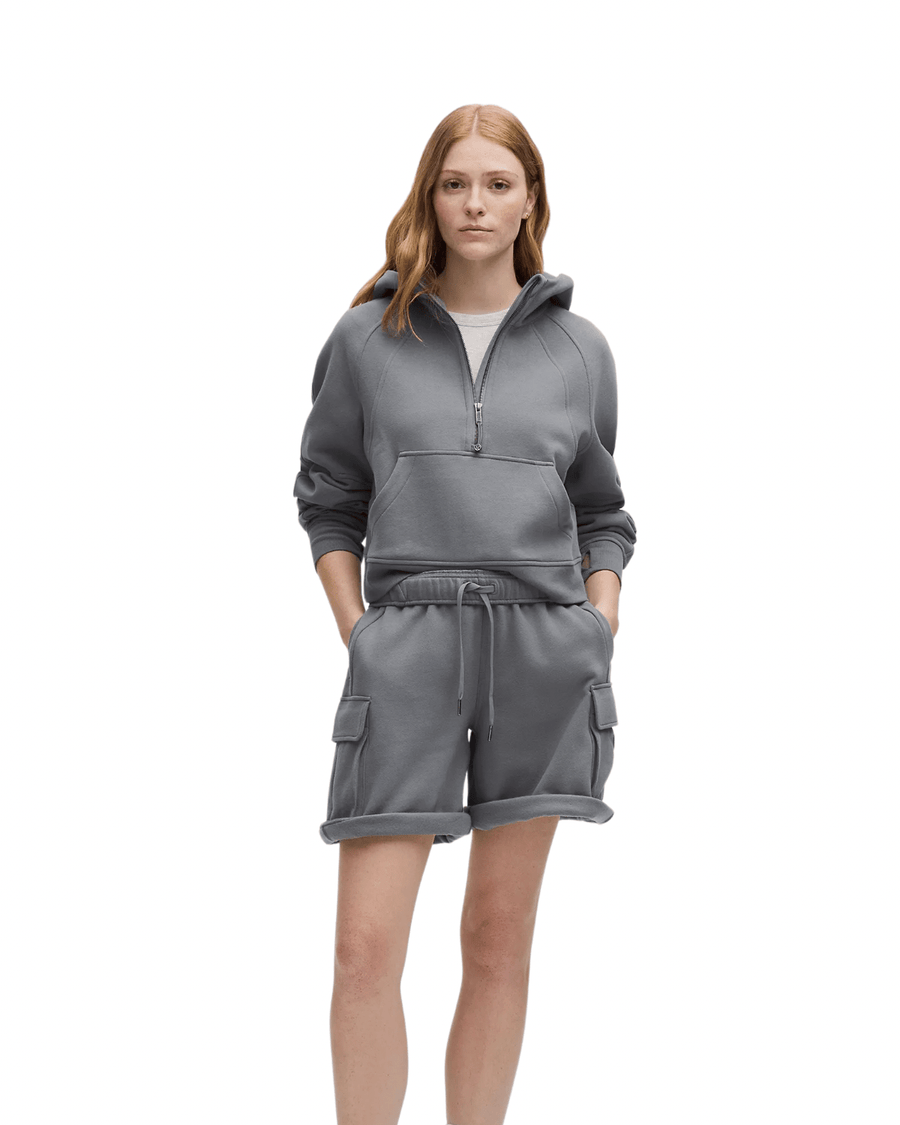 Vista do solado Moletom Lululemon Scuba Oversized Half-Zip