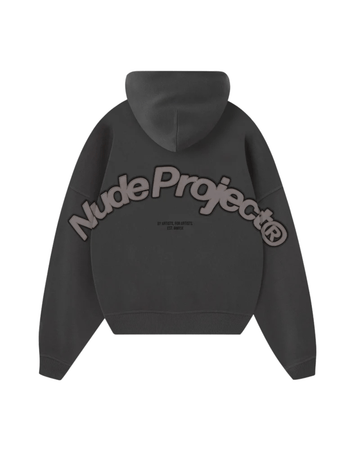 Moletom Nude Project Beast Zip - Up Ash Cinza - Nude Project - NDP017 - 1