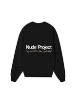 Moletom Nude Project Cult Hoodie Black/Beige Preto