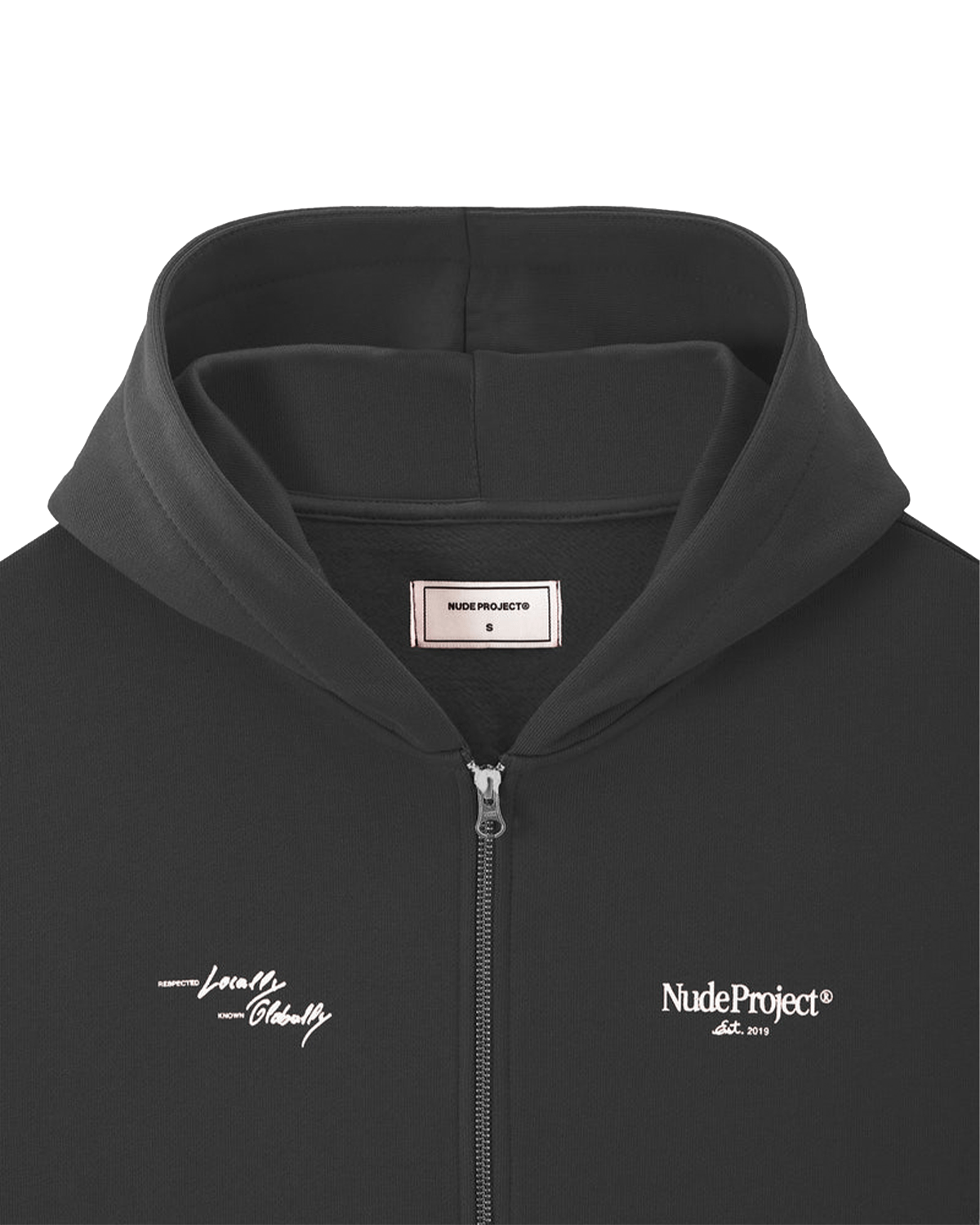 Moletom Nude Project Global Soon Waffle Zip - Up Cinza - Nude Project - 