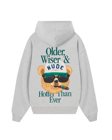 Moletom Nude Project Hot Grey Melange Cinza - Nude Project - 